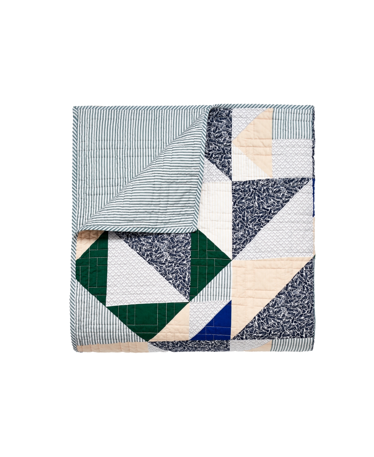 Lacoste Home Signature Cotton 3-pc. Quilt Set, King In Multi