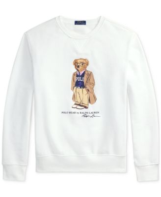 Men's Polo Bear Fleece Sweatshirt