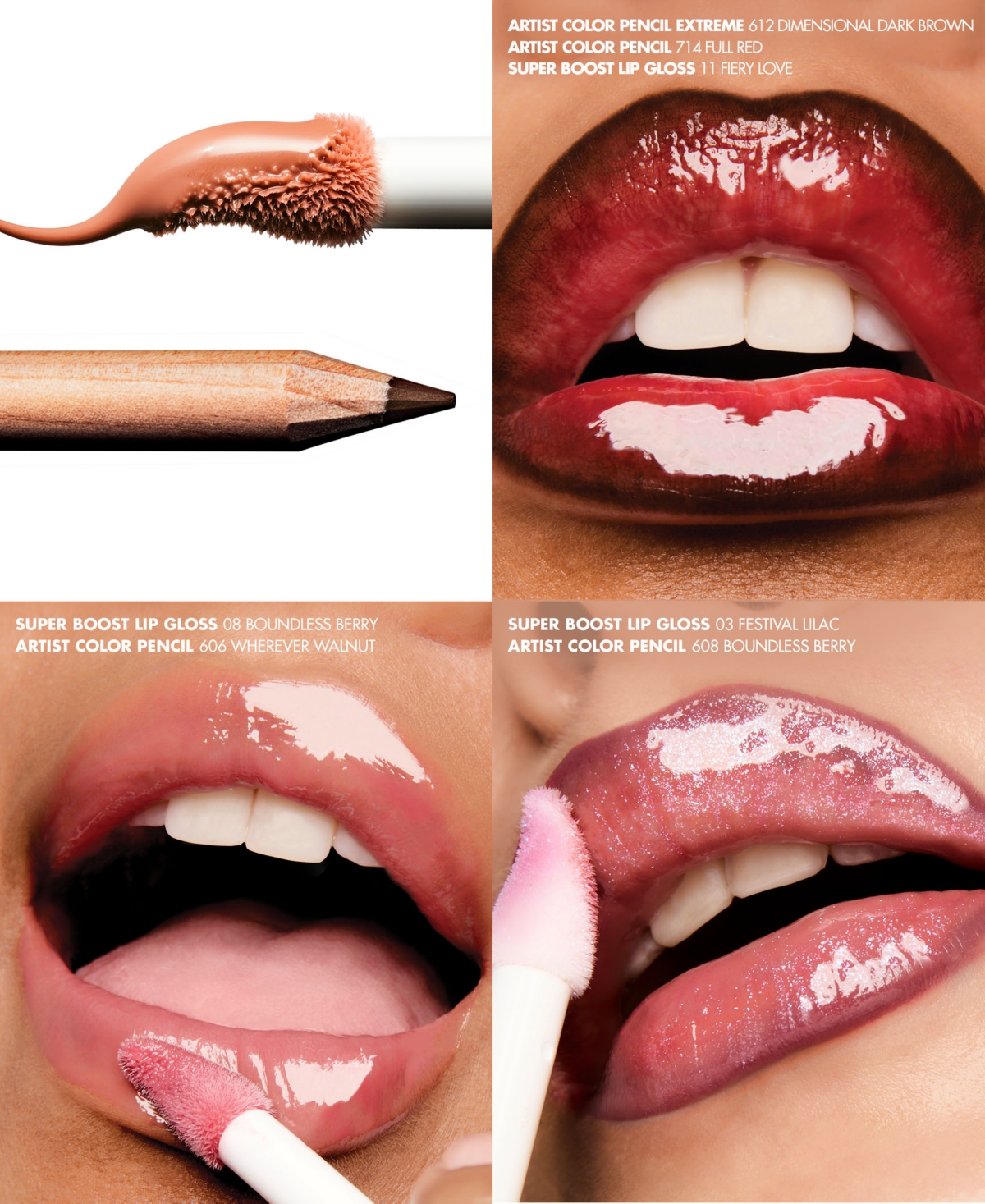 Make Up For Ever Super Boost Moisturizing Plumping Effect Lip Gloss, 0.3 Oz. In 01 - Crystal - Clear
