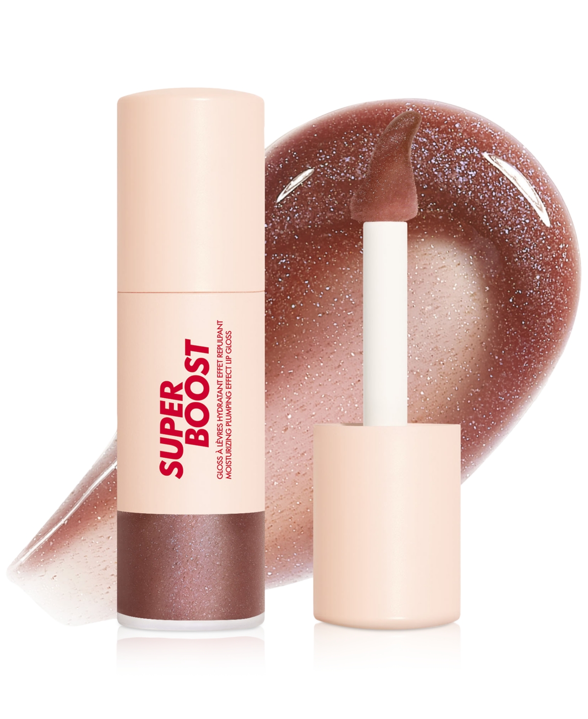 Make Up For Ever Super Boost Moisturizing Plumping Effect Lip Gloss, 0.3 Oz. In 07 - Limitless Brown - Chocolate With Co