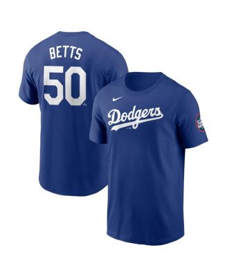 Nike - Men's Mookie Betts Royal Los Angeles Dodgers 2025 MLB World Tour: Tokyo Series Name Number T-Shirt