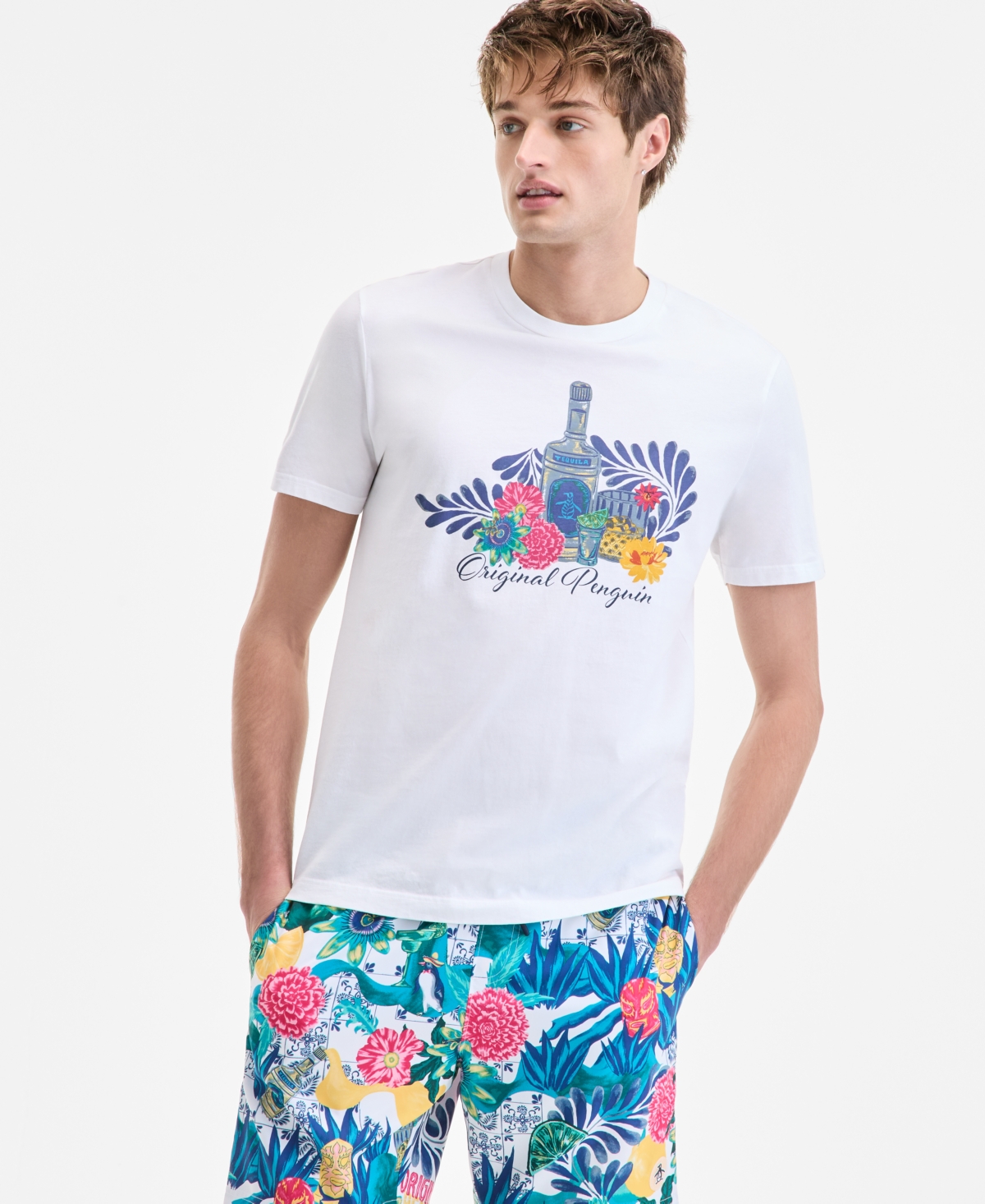 Men's Logo Graphic T-Shirt - Bright White
