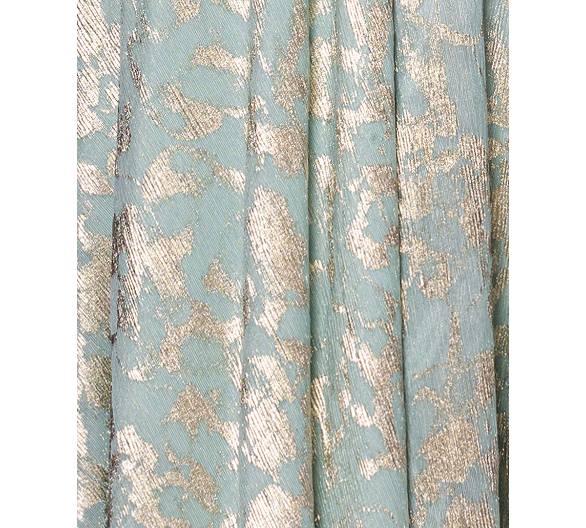 Betsy & Adam Plus Size Long-sleeve Foil-knit A-line Dress In Gray