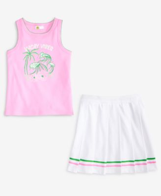 Epic Threads Girls Vacay Vibes Tank Top, Exclusively At Macy's