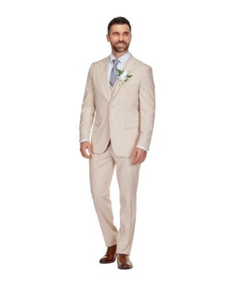 Men's 3-Piece Classic Fit Performance Stretch Suit