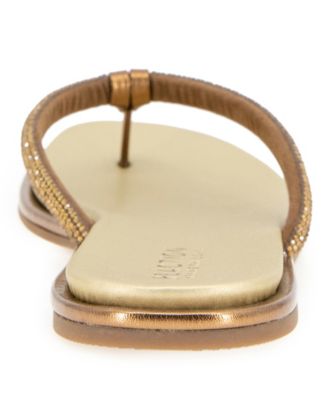 Women's Wynwood Crystal Strap Flat Sandals