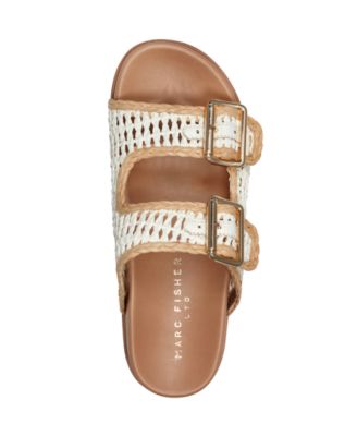 Women's Mylan Woven Buckle Straps Flat Sandals