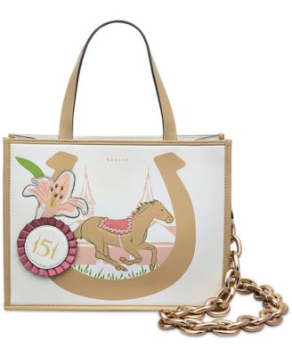 Radley London - Kentucky Derby Small Leather Open Top Grab Bag