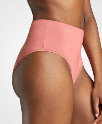 Women's High-Cut Breathable Organic Cotton High Waist Brief