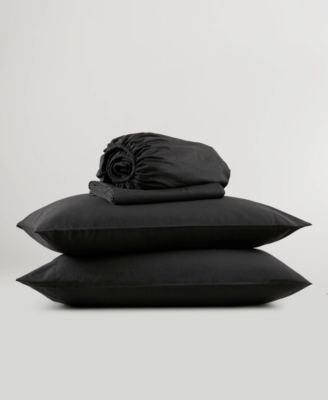 Super 144-Thread Count Cotton 4-Pc. Sheet Set, Queen