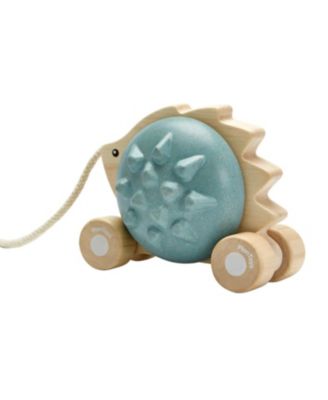 PULL-ALONG HEDGEHOG BLUE