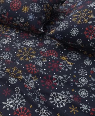 Ultra-Soft Turkish Cotton Flannel Winter Floral Print Sheet