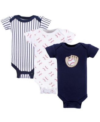 Luvable Friends Baby Girls Cotton Preemie Bodysuits 3pk Pink Sheep Preemie - Baseball 16$