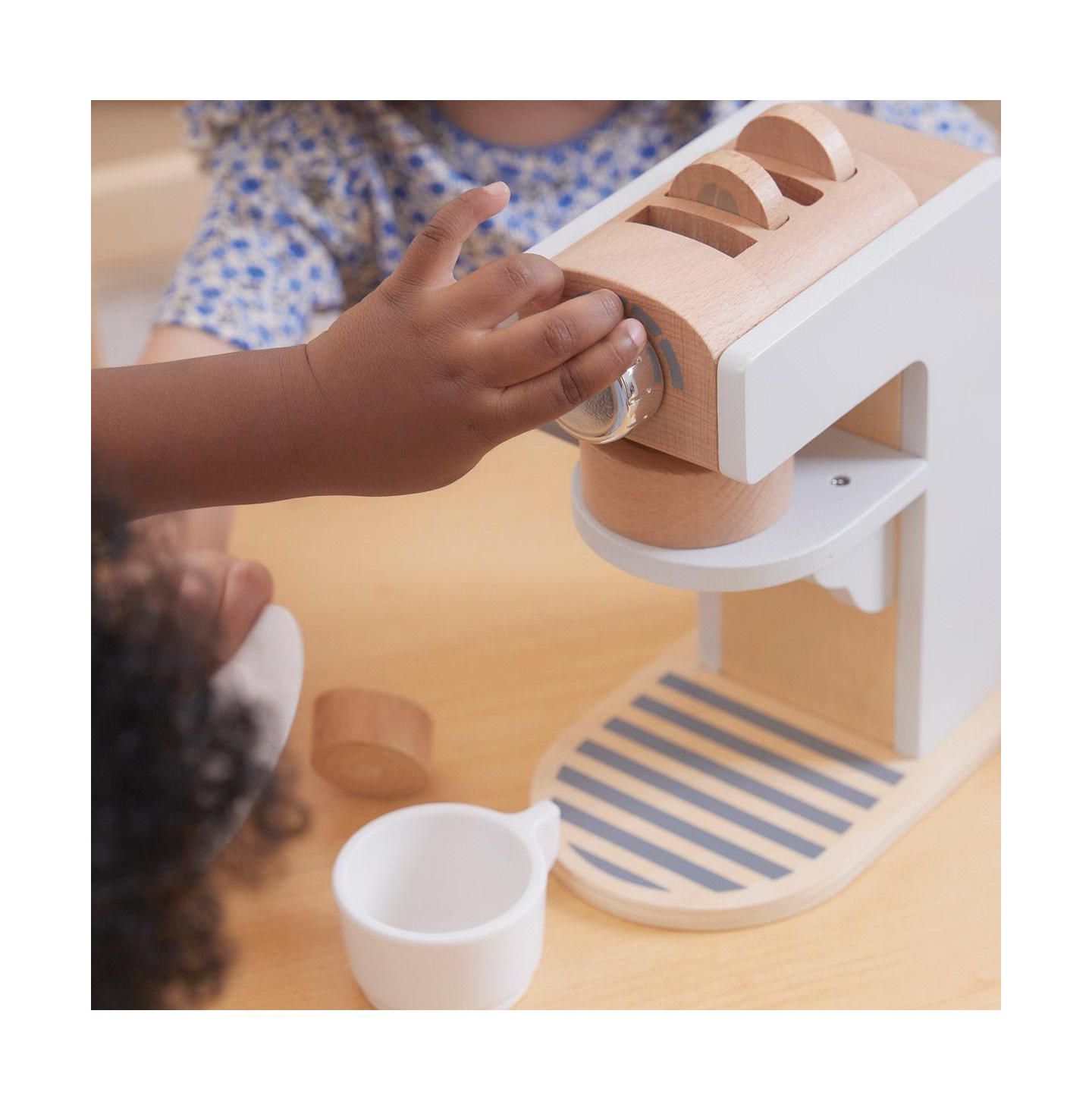 Детские игрушки Kaplan Early Learning Coffee Maker, цвет: Белый — фото 3