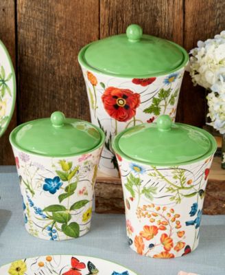 Greenhouse 3-Piece Canister Set