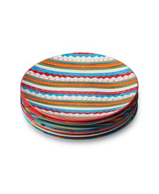 Caliente Salad Plates, Set of 6, Service for 6