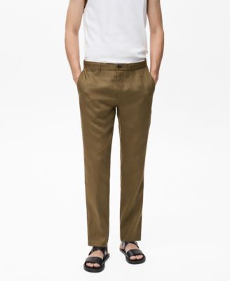MANGO - Men's EU Super Slim-Fit Tailored Trousers