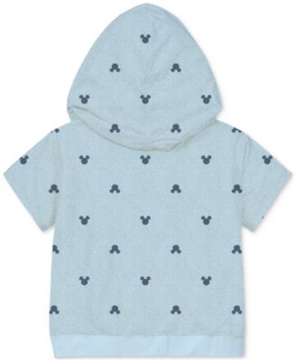 Baby Boys Mickey Mouse Terry Hoodie & Shorts, 2 Piece Set