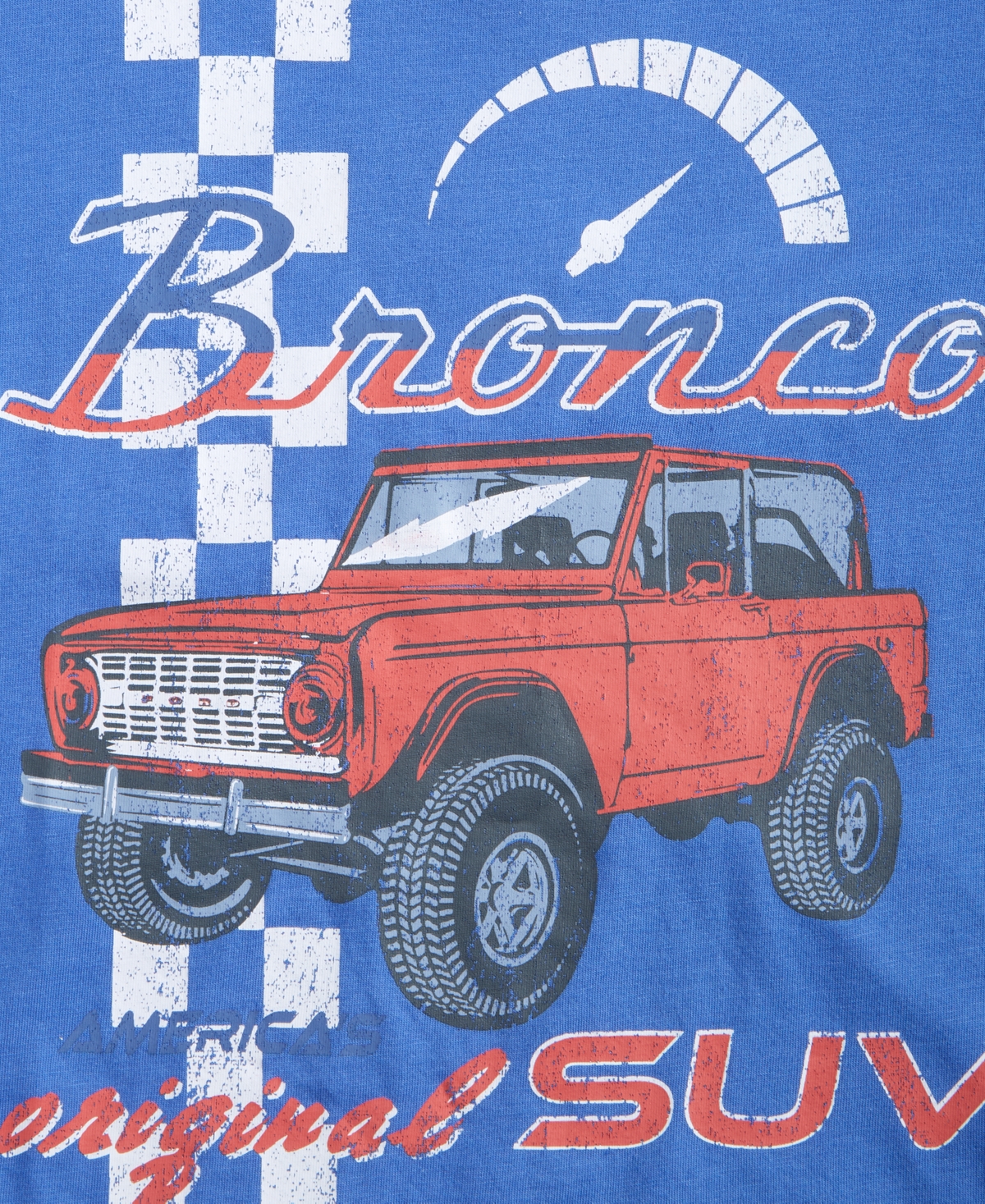 Grayson Threads, The Label Big Kids Bronco Graphic Short-sleeve T-shirt In Blue