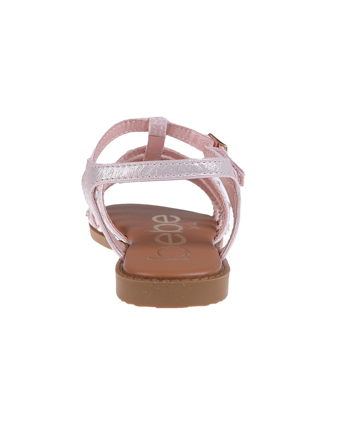 Bebe Little Girls Sparkly And Stylish Fashion Sandals In Pink