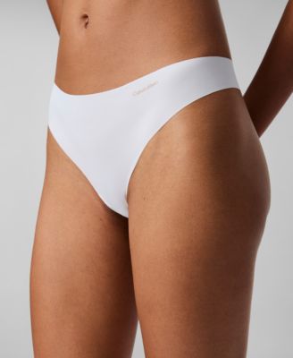Women's Invisibles Microfiber Stretch Thong Underwear-D3428