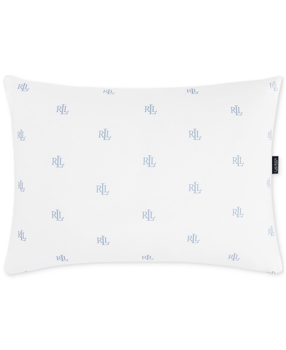 Ralph Lauren Logo Extra Firm Density 2-pack Down Alternative Pillow, Standard/queen In White