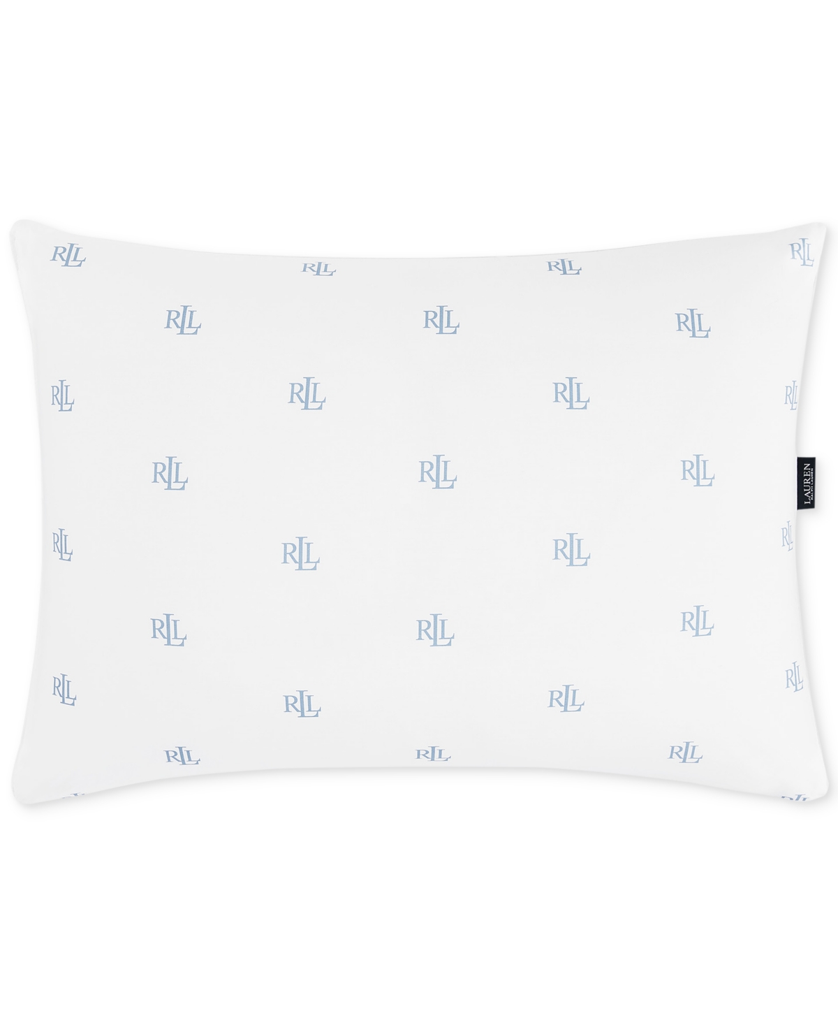 Ralph Lauren Logo Extra Firm Density 2-pack Down Alternative Pillow, King In White