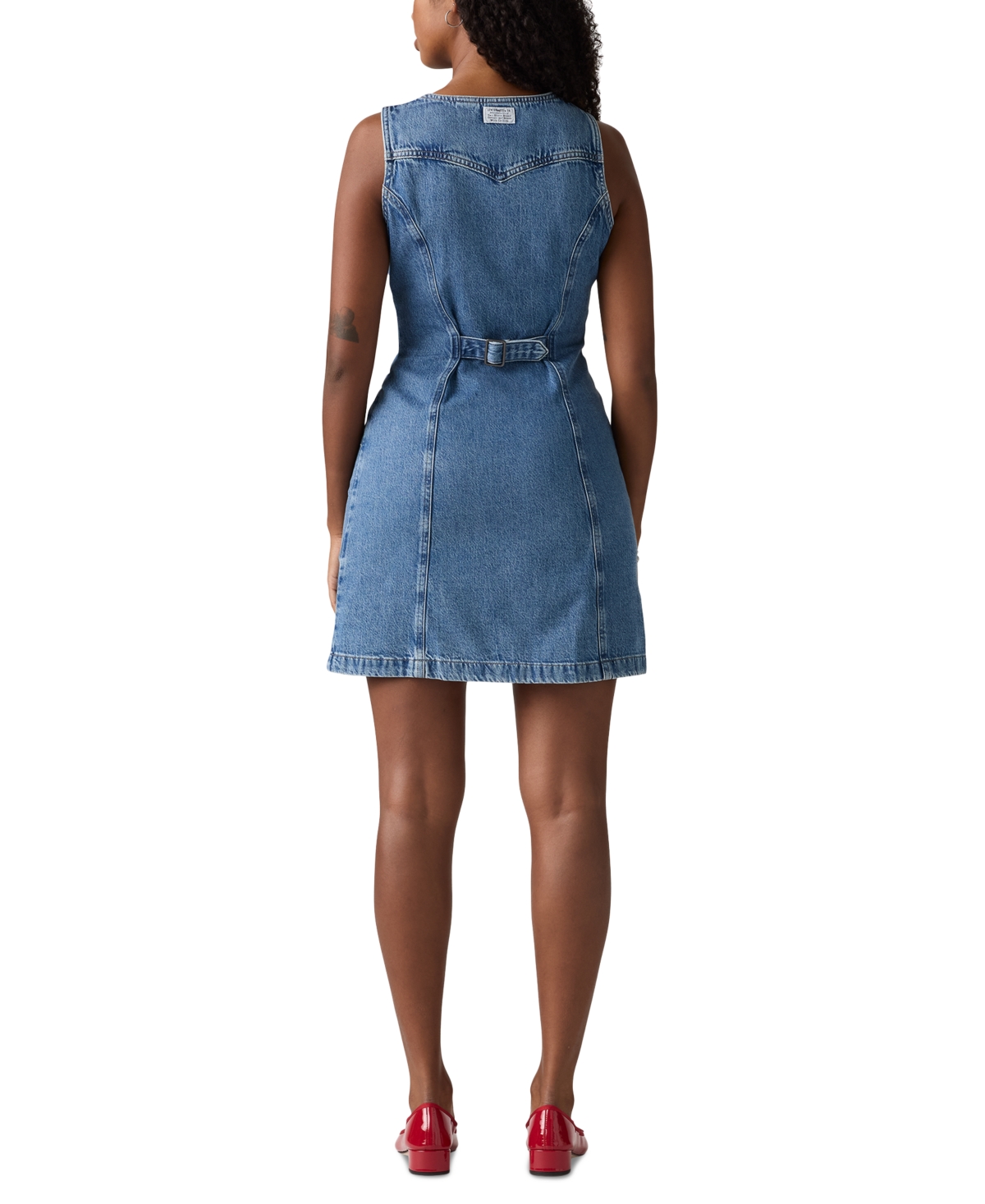Levi's Vianna Vest Dress In Cause And Effect