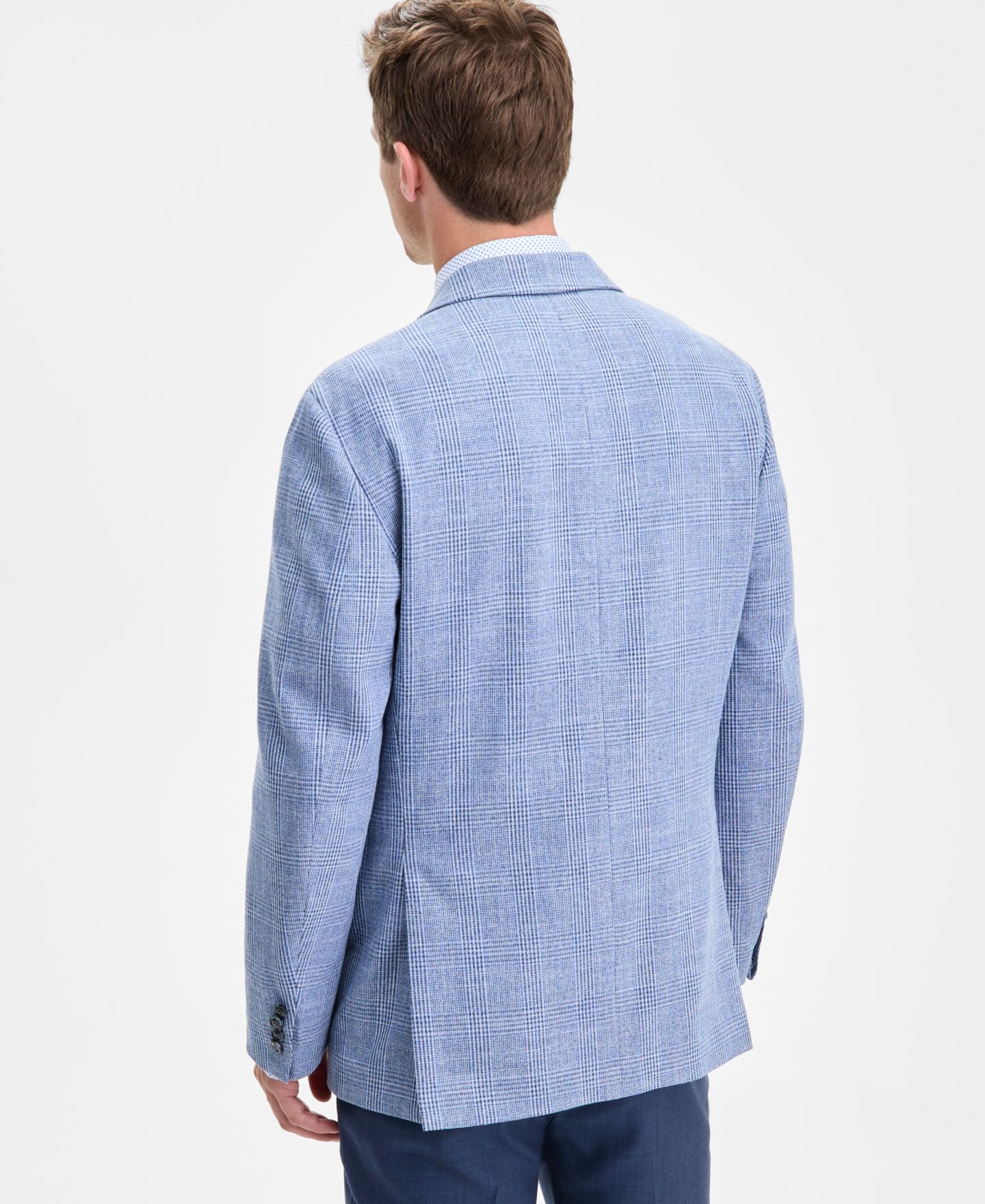 Мужской пиджак Tommy Hilfiger Modern-Fit Spring Sport Coat, цвет: Синий — фото 2