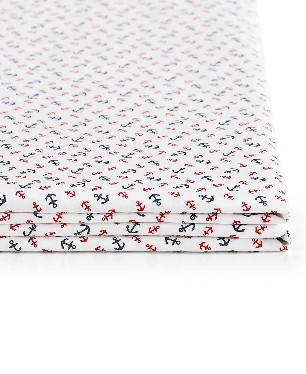 TOMMY HILFIGER PRINTED 200-THREAD COUNT COTTON PERCALE 3-PC. SHEET SET, TWIN XL 
