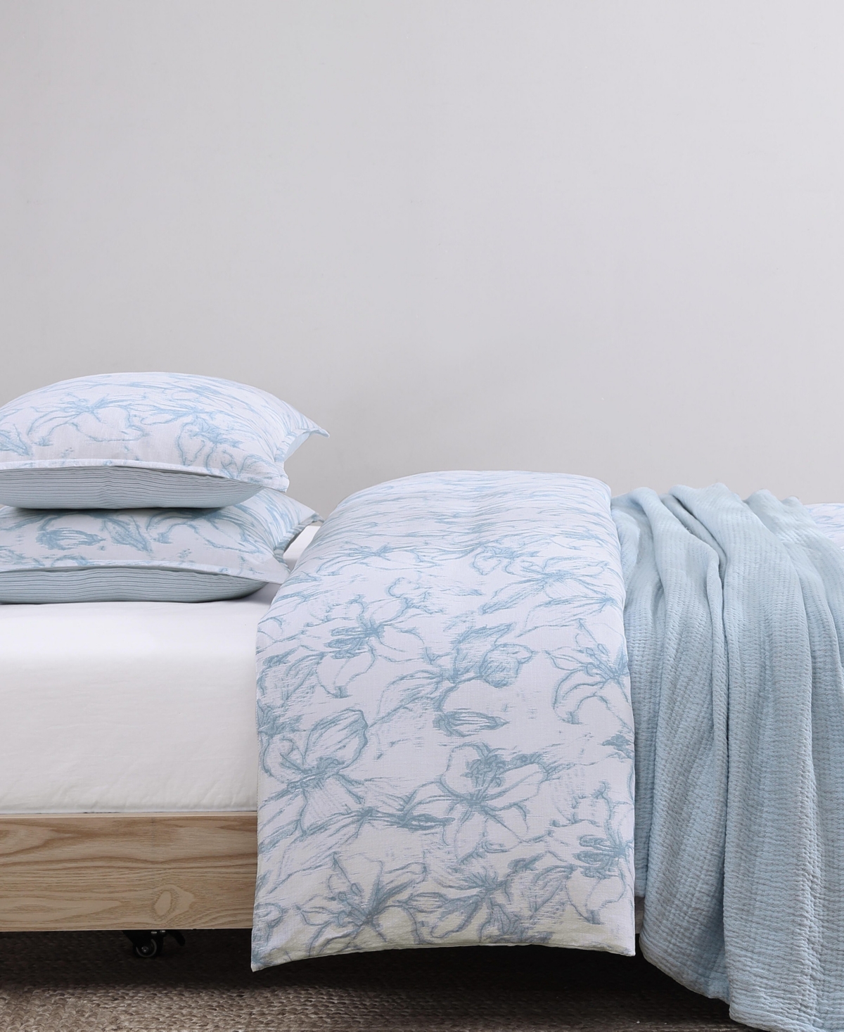 Tommy Hilfiger Ethereal Floral Cotton 3-Pc. Duvet Cover Set