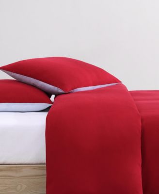 Micro Pique 3-Pc. Duvet Cover Set, King