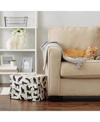 Cat's Meow Pet Storage Bin with Rope Handles