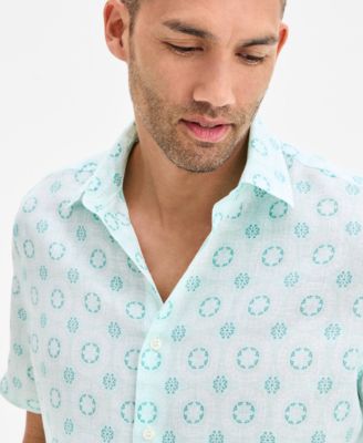 Men's Marks Medallion Shirt, Exclusively at Macy's