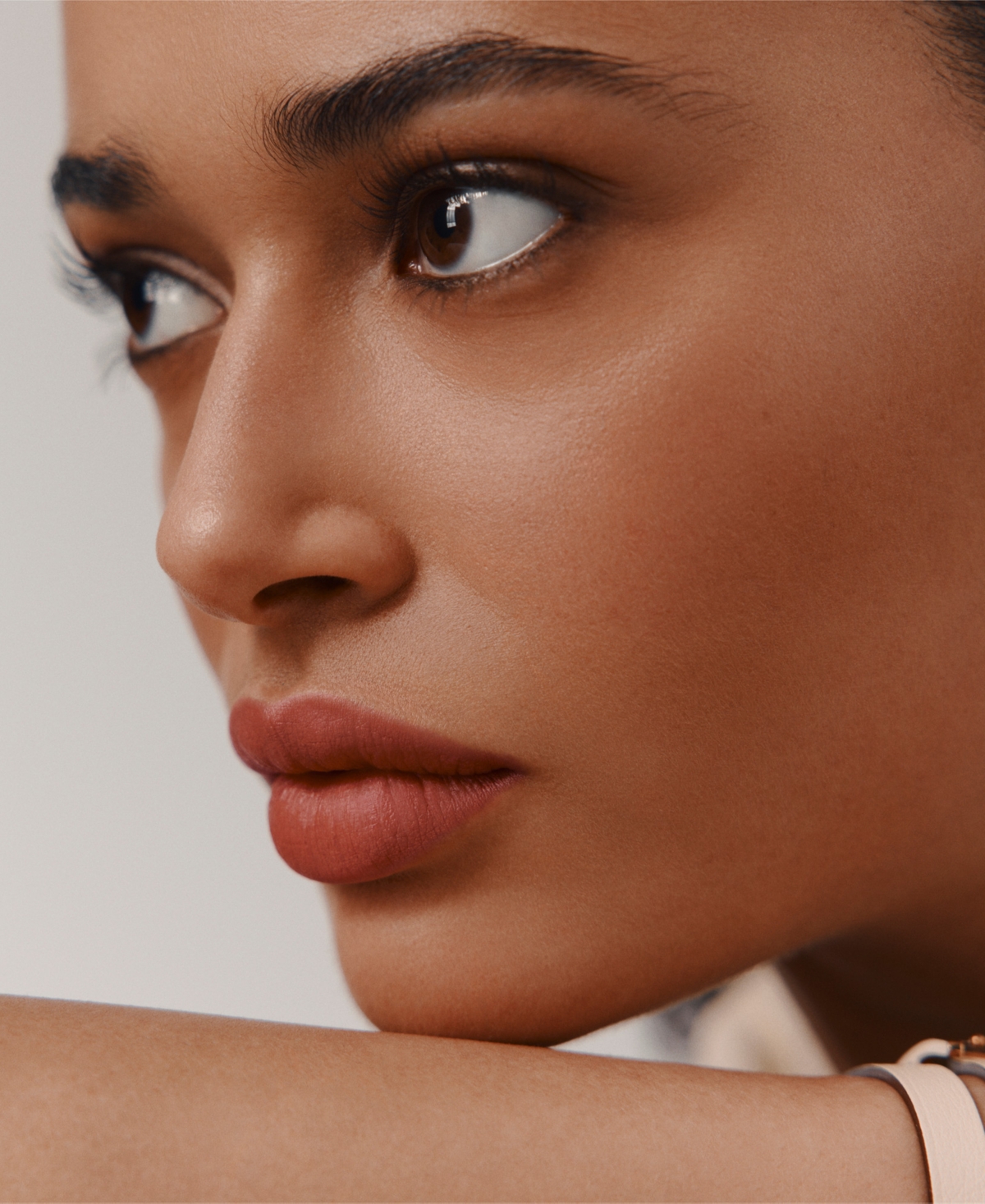 Hermes Rouge  Matte Lipstick In 23 Beige Doblis