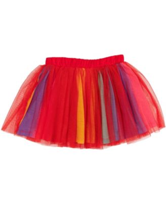 Toddler Girls Elmo Abby Cadabby T-Shirt Tulle Skirt and Scrunchie 3 Piece Outfit Set to