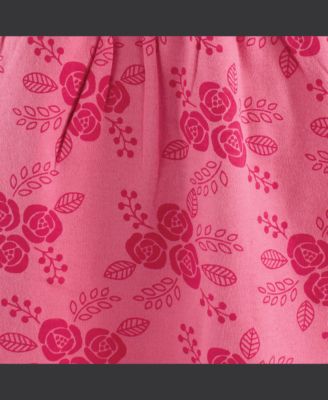 Toddler Girls Natural Cotton Dress Duo Short and Long Sleeve Styles