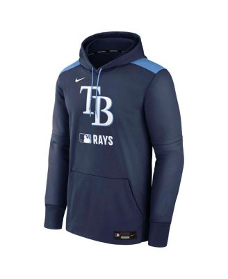 Men's Navy Tampa Bay Rays Authentic Collection Performance Pullover Hoodie
