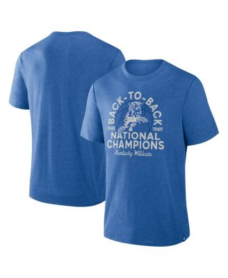 Fanatics - Men's  Royal Kentucky Wildcats Dynamic Showdown Tri-Blend T-shirt