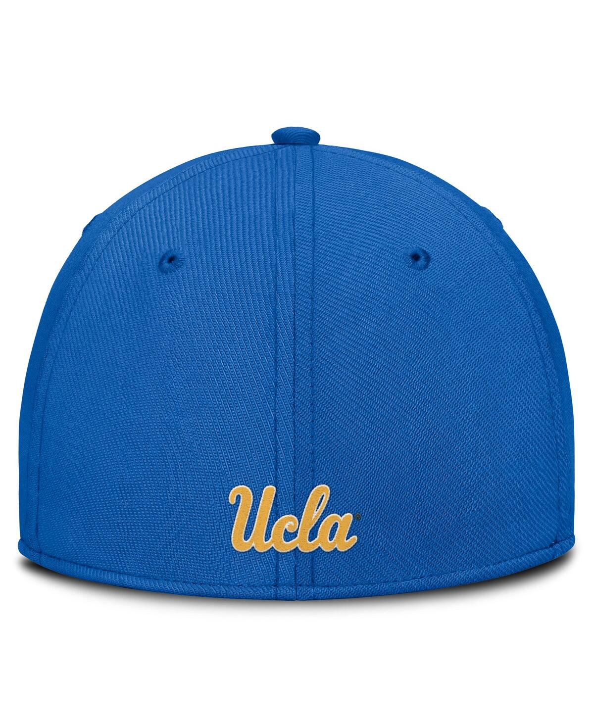 Nike Men's Blue Ucla Bruins 2025 Dugout Coaches Rise Swoosh Performance Flex Hat