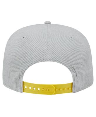 Men's Gray Los Angeles Rams Corduroy&nbsp;Golfer Adjustable Hat