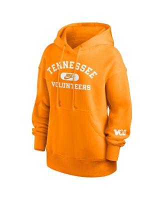 Women's Tennessee Orange Tennessee Volunteers Oversized Legacy Phoenix Foundational Stack Pullover Hoodie