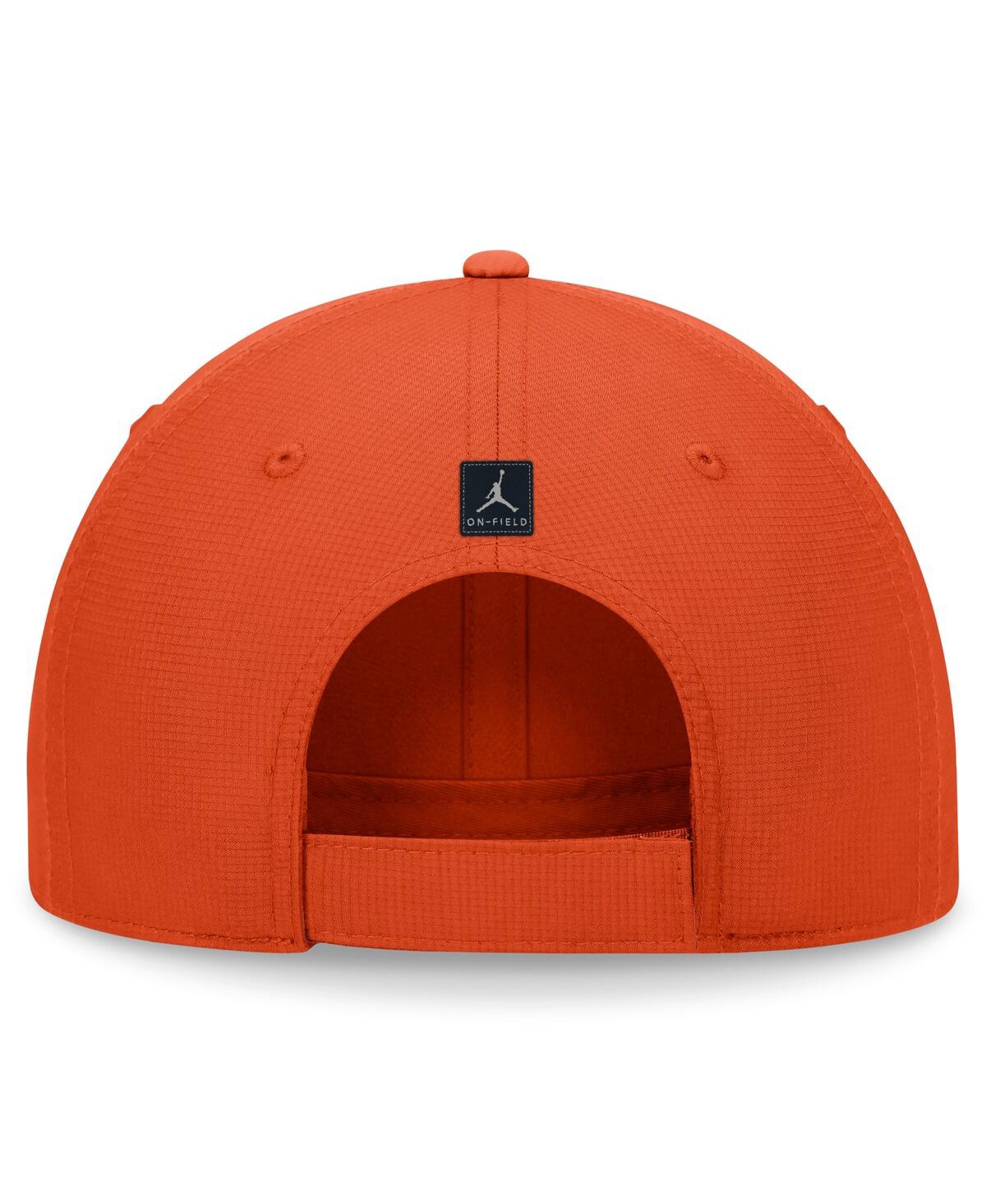 JORDAN MEN'S ORANGE FLORIDA GATORS 2024/25 ON-FIELD CLUB PERFORMANCE ADJUSTABLE HAT 