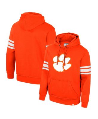 Colosseum - Men's Orange Clemson Tigers Saluting Pullover Hoodie