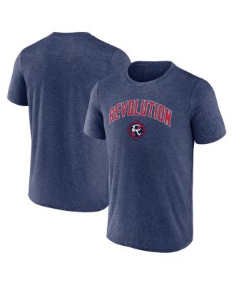 Fanatics - Men's Heather Navy New England Revolution Drop Kick T-Shirt