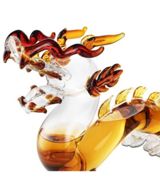 Year Of The Dragon Whiskey and Wine Decanter