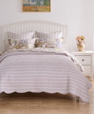 French Country Traditional 3-Pc. Quilt Set, King