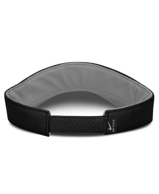 Men's and Women's Black Georgia Bulldogs 2025 Dugout Softball Ace Performance Adjustable Visor Hat