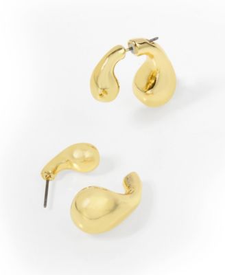 Teardrop Jacket Earrings