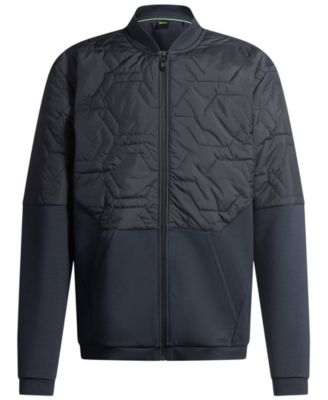Men's Quilted Hybrid Jacket